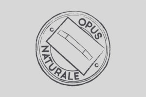 disegno logo per opus naturale lavorazioni in cocciopesto